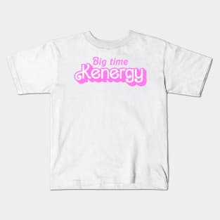 Big Time Kenergy - Vintage Pink X Kids T-Shirt